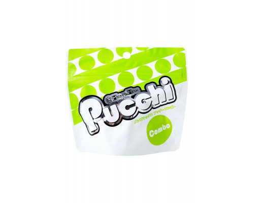 Мастурбатор нереалистичный MensMax Pucchi Combo, TPE, белый, 6,5 см