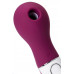 Вакуум-волновой стимулятор клитора с вибрацией Satisfyer Lucky Libra, силикон, бордовый, 15,7 см