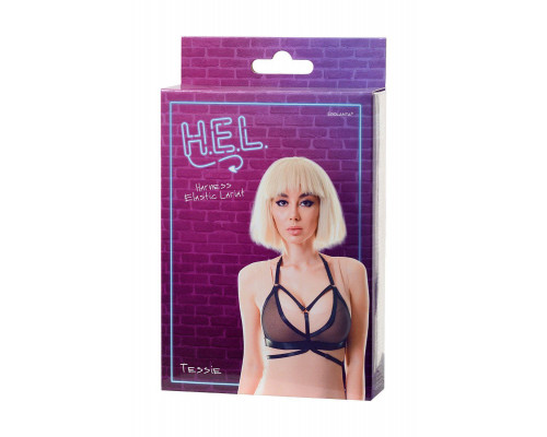 Стреп H.E.L. Tessie, текстиль, черный, OS