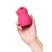 Вакуумный стимулятор клитора с вибрацией Satisfyer Pro To Go 1, красный, 9 см