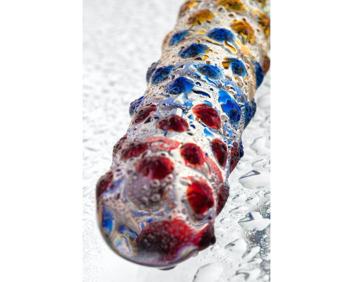 Нереалистичный фаллоимитатор Sexus Glass, стекло, прозрачный, 22,5 см