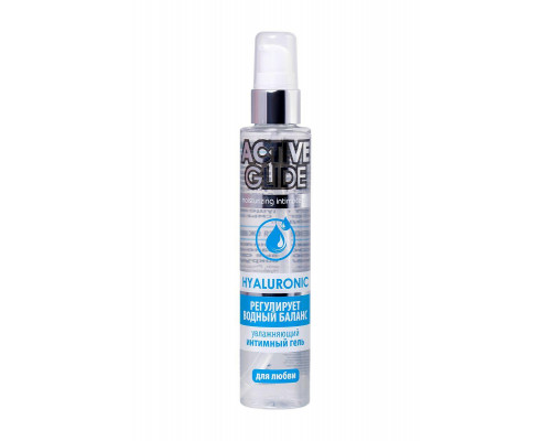 Увлажняющий интимный гель ACTIVE GLIDE HYALURONIC, 100 г