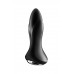 Анальный вибратор Satisfyer Rotator Plug 1+ Connect App, силикон, черный, 13,5 см