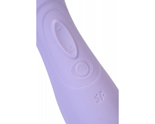 Вакуумный стимулятор клитора с вибрацией Satisfyer Pro 2 Generation 3, фиолетовый, 16,4 см