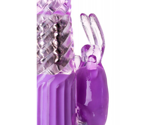 Вибратор с клиторальным стимулятором A-Toys by TOYFA High-Tech fantasy, TPE, фиолетовый, 22, 5 см