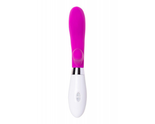 Вибратор с клиторальным стимулятором A-Toys by TOYFA Mady, силикон, розовый, 20,4 см
