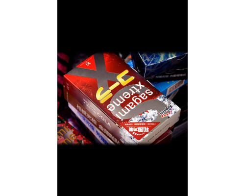 Презервативы Sagami, xtreme, cola, латекс, 19 см, 5,2 см, 10 шт.