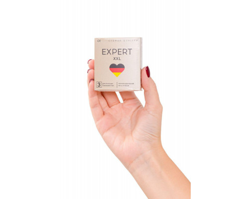 Презервативы EXPERT XXL Germany 3 шт. (увеличенного размера)