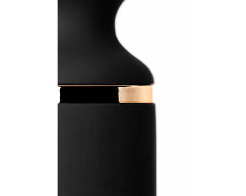 Нереалистичный вибратор Satisfyer Wand-er Woman, ABS пластик, черный, 34 см