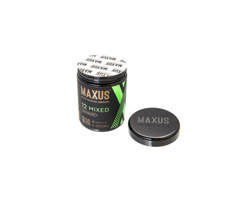 Презервативы Maxus Mixed, набор, латекс, 12 шт.