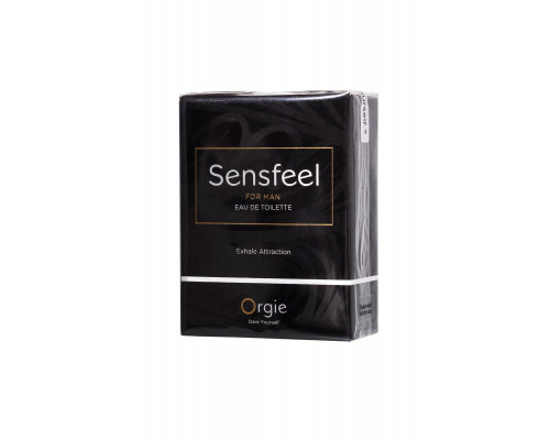 Туалетная вода с феромонами Orgie SENSFEEL, для мужчин, 50 мл