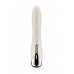 Вибратор для точки G  с ротацией Satisfyer Spinning Vibe 1, силикон, бежевый, 17,8 см