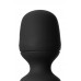 Нереалистичный вибратор Satisfyer Wand-er Woman, ABS пластик, черный, 34 см