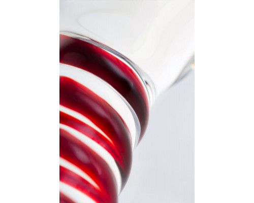 Двусторонний фаллоимитатор Sexus Glass, стекло, прозрачный, 21 см