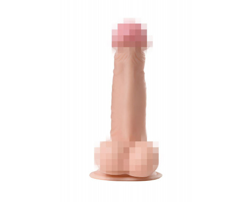 Фаллоимитатор RealStick Nude, PVC, телесный, 20 см