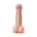Фаллоимитатор RealStick Nude, PVC, телесный, 20 см