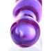 Двусторонний фаллоимитатор Sexus Glass, стекло, розовый, 22,5 см