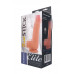 Вибратор с пультом ДУ RealStick Elite Vibro, перезаряжаемый, TPR, телесный, 10 режимов вибраци