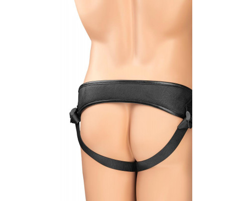Фаллопротез RealStick Strap-On Oberon, TPE, телесный, 14 см