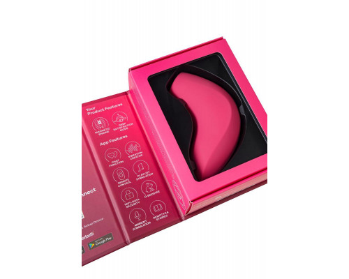 Вакуум-волновой стимулятор клитора Satisfyer Magnetic Deep Pulse, силикон, розовый, 11,6 см