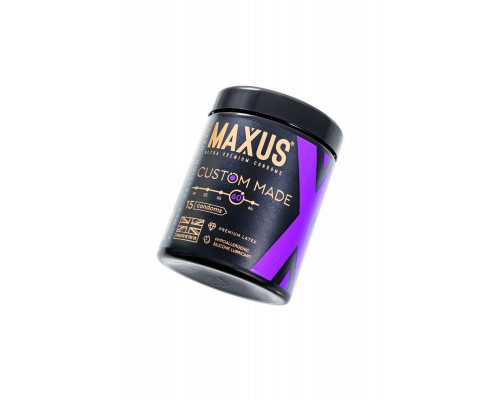 Презервативы Maxus Custom Made 60 гладкие X-Edition, 15 шт