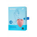 Вакуумно-волновой стимулятор клитора с вибрацией Satisfyer Cutie Heart, силикон, розовый, 7,6 см