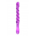Двусторонний фаллоимитатор A-Toys by TOYFA Tanza, TPE, фиолетовый, 27,5 см