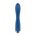 Вибратор-кролик с ротацией Satisfyer Spinning Rabbit 1, силикон, синий, 20,5 см