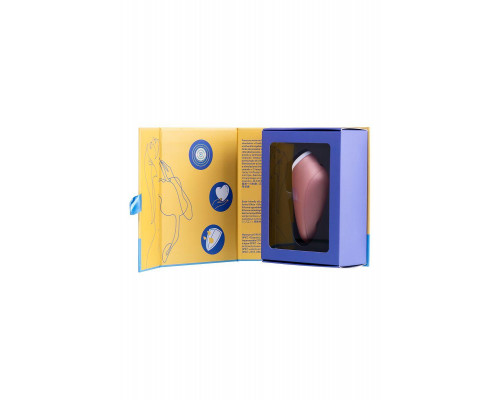Вакуум-волновой бесконтактный стимулятор клитора Satisfyer Love Breeze, силикон, розовый, 9,5 см.