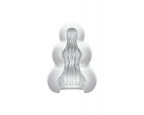 Мастурбатор нереалистичный MensMax Pucchi Shower, TPE, белый, 6,5 см