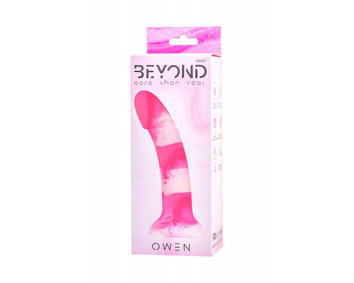 Фаллоимитатор Beyond by Toyfa Owen, силикон, розовый, 18 см
