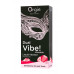 Съедобный гель с эффектом вибрации Orgie DUAL VIBE! Strawberry Gin And Tonic, на водной основе, 15мл