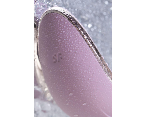 Вакуум-волновой стимулятор клитора с вибрацией Satisfyer Vulva Lover 1, силикон, сиреневый, 11,9 см
