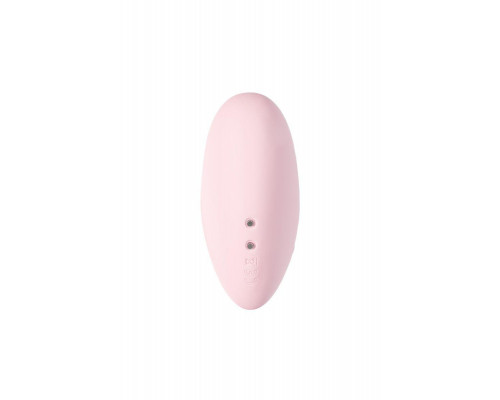 Вакуумно-волновой стимулятор клитора с вибрацией Satisfyer Cutie Heart, силикон, розовый, 7,6 см