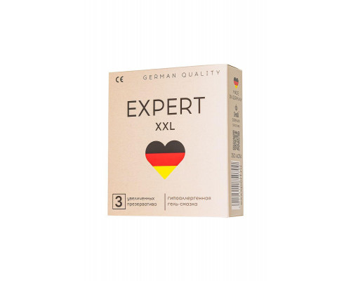 Презервативы EXPERT XXL Germany 3 шт. (увеличенного размера)