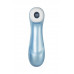 Вакуум-волновой стимулятор клитора Satisfyer Pro 2 Generation 2, силикон, голубой, 16,5 см