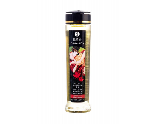 Масло массажное Shunga Organica «Кленовое наслаждение» (Maple Delight), 240 мл