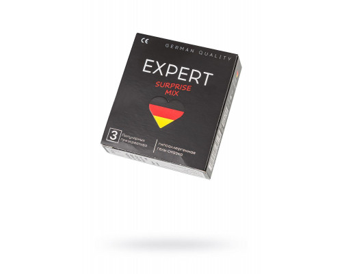 Презервативы EXPERT Surprise Mix Germany 3 шт. (Микс)