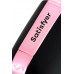 Вакуум-волновой стимулятор с вибрацией Satisfyer Love Triangle Connect App, силикон, черный, 8,8см