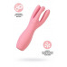 Вибростимулятор Satisfyer Threesome 3, силикон, розовый, 14 см