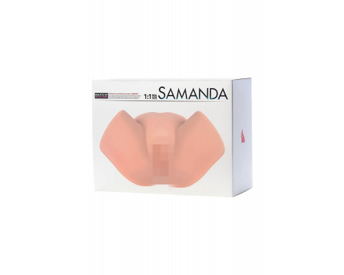 Мастурбатор реалистичный KOKOS Samanda, TPR, телесный, 34 см