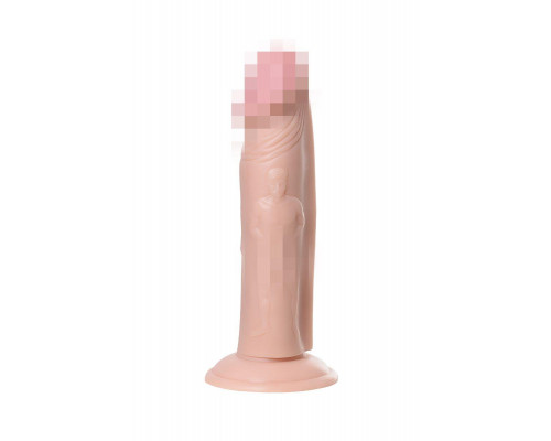 Реалистичный фаллоимитатор RealStick Nude, PVC, телесный, 23 см