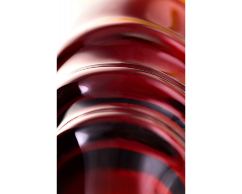 Анальная втулка Sexus Glass, стекло, коричневая, 12,5 см, Ø 4 см