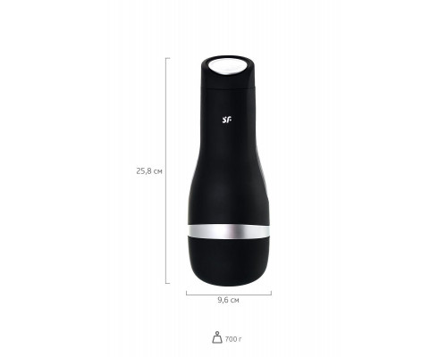 Мастурбатор нереалистичный Satisfyer Men Classic, TPE, серебристый, 25,4 см.