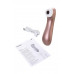Вакуум-волновой стимулятор клитора Satisfyer Pro 2+, силикон, розовое золото, 15 см