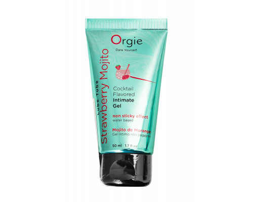 Интимный гель Orgie LUBE TUBE на водной основе, со вкусом клубничного мохито, 50 мл