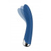 Вибратор для точки G  с ротацией Satisfyer Spinning Vibe 1, силикон, синий, 17,8 см