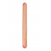 Фаллоимитатор RealStick Brutal Castor двусторонний, neoskin, телесный, 56 cм