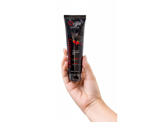Интимный гель ORGIE LUBE TUBE, водная основа, с клубничным вкусом, 100 мл