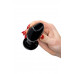 Анальная втулка TOYFA Basic S, TPE, чёрный, 6 см